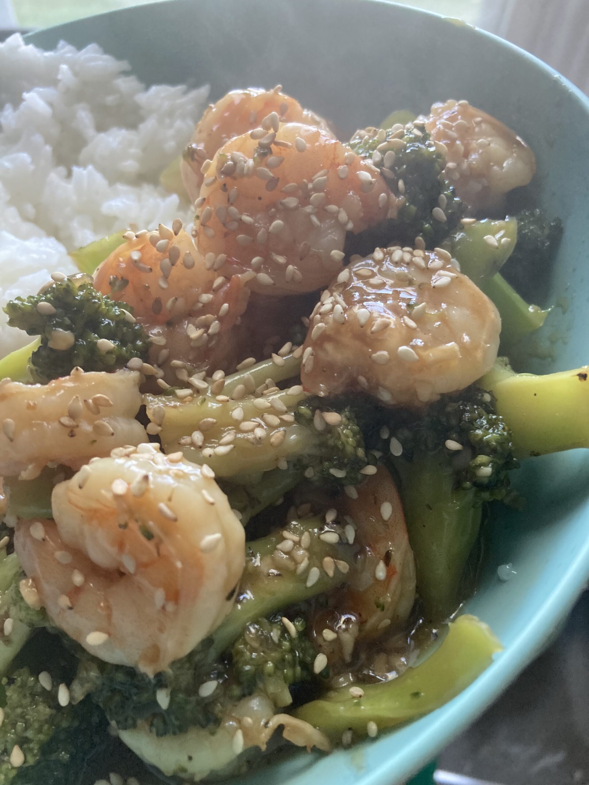 Garlic Ginger Shrimp and Broccoli Redox Health